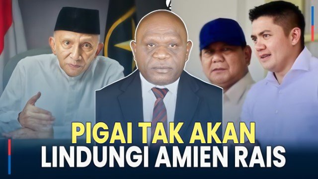 Natalius Pigai Tak Akan Lindungi Amien Rais Soal Seskab Teddy Tidak Bermartabat!