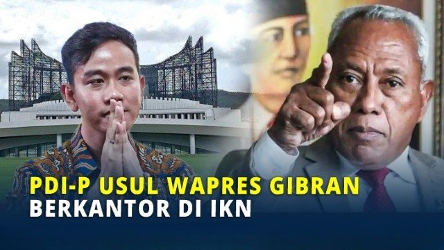 PDIP Tabuh Genderang Perang, Balas PSI Telak Kami Cuma Tagih Janji Manis Gibran Soal IKN!