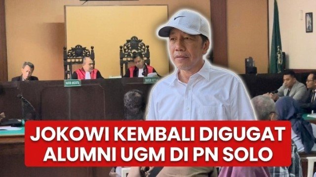 PN Solo Berguncang! Alumni UGM Nekat Seret Jokowi ke Meja Hijau Tantang Tunjukkan Ijazah Asli ke Publik Sekarang Juga
