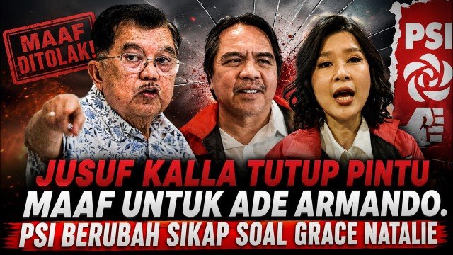 PSI Panas Dingin! Nyali Ciut Hadapi Manuver Jusuf Kalla 'Raksasa' Politik yang Tak Bisa Diremehkan