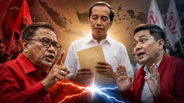 Perang Terbuka! Adu Komentar Politisi PDIP-PSI soal Jokowi Keliling RI