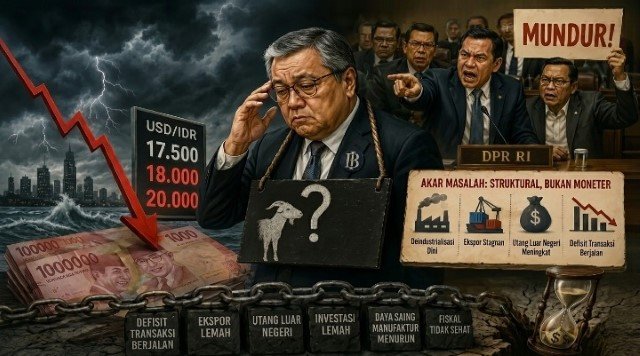 Rupiah Babak Belur! Akankah Gubernur BI ‘Dikambinghitamkan’ Demi Selamatkan Muka Pejabat Lain?