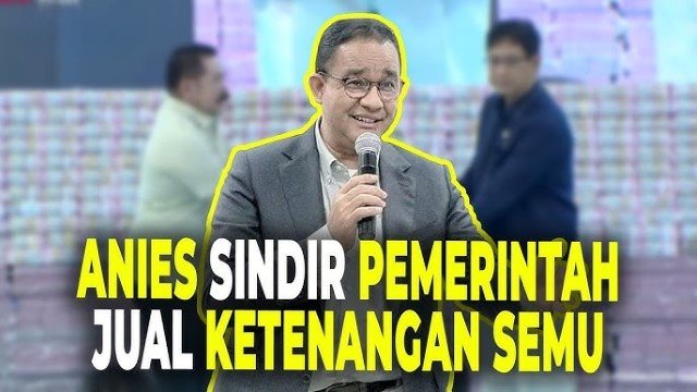 Rupiah Hancur, Pajak Tekor! Anies Baswedan Bareng Pakar Kuliti Habis 'Penyakit' Ekonomi RI Saat Ini