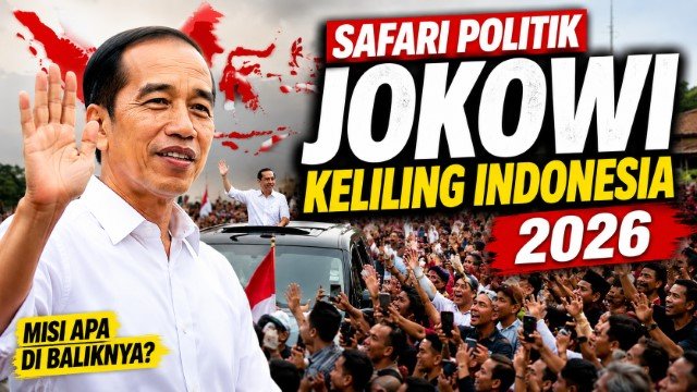 Sambil Ketawa, PDIP Ejek Safari Politik Jokowi: Keliling RI Paling Cuma Bagi-Bagi Sembako!