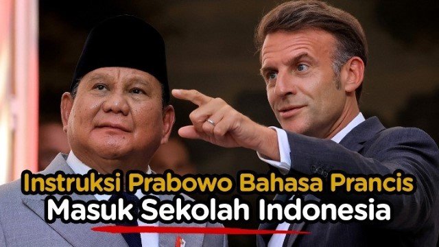 Sekolah Wajib Bahasa Prancis? Instruksi Prabowo Dihujani Kritik: Gak Nyambung, Bukan Prioritas!