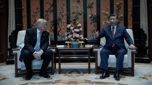 Sengaja Dikerjain Trump Dipaksa Mendongak, Trik Licik China Siapkan Sofa 'Pendek' di Beijing!