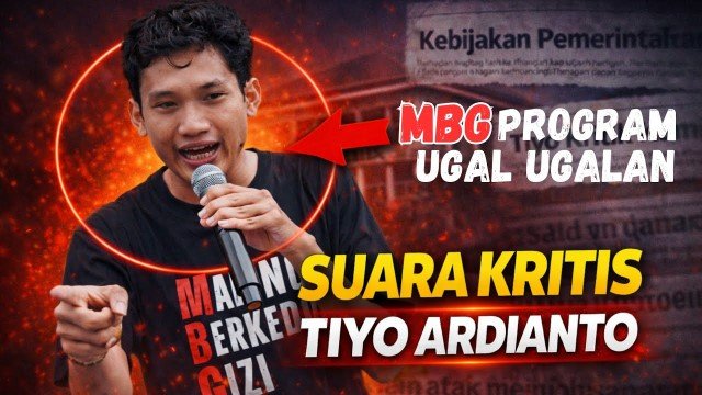 Sindir Keras di Acara ‘Terus Terang’ Mahfud MD, Tiyo Ardianto Kuliti Habis SPPG: Itu Satuan Penjilat Prabowo-Gibran!