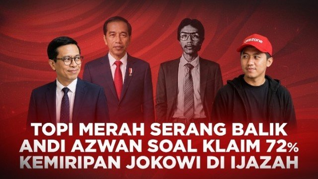 Skandal Baru Terbongkar! Sosok ‘Topi Merah’ Berhasil Patahkan Klaim Ilmiah Ijazah Jokowi Angka 72% Ternyata Setingan