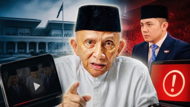 Skandal Terbongkar! Video Amien Rais Minta Mayor Teddy Dipecat Ternyata Rekayasa AI Netizen Temukan Bukti Jejak Digital Mengejutkan
