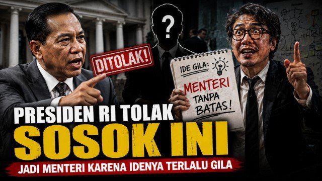 Tak Masuk Akal! Presiden RI Coret Nama Tokoh Ini dari Daftar Menteri: Idenya Kelewat Gila dan Berbahaya