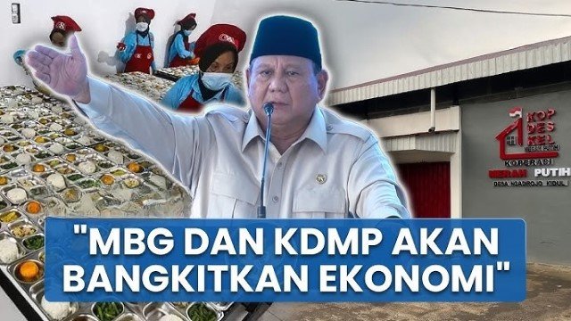 Terlalu Pede Presiden Prabowo Sesumbar MBG dan Kopdes Merah Putih Bisa Bangkitkan Ekonomi, Pengamat Justru Ragu!