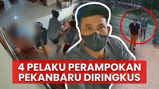 Terungkap! Ini Peran 4 Tersangka Pembunuhan Sadis Lansia di Pekanbaru