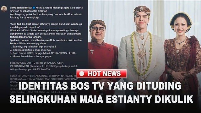 Terungkap Sosok Bos TV Dituding Selingkuhan Maia Estianty, Pernah Gugat Ahmad Dhani Hingga Triliunan