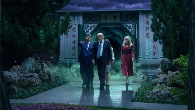 Terungkap! Taman Yang Dikunjungi Trump Ternyata Tempat Paling Rahasia di China
