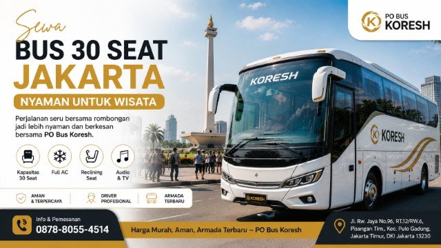 Tips Memilih Bus Pariwisata Nyaman untuk Perjalanan Rombongan di Jakarta