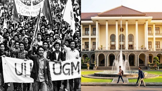 Tragedi Kampus Kerakyatan! Dulu Garda Depan Tumbangkan Orba, Kini UGM Dicap Benteng Pelindung Rezim Jokowi