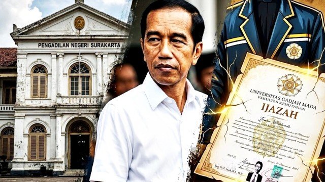 'Tunjukkan Ijazah Anda!' Alumni UGM Seret Jokowi ke Meja Hijau PN Solo, Apa Yang Disembunyikan