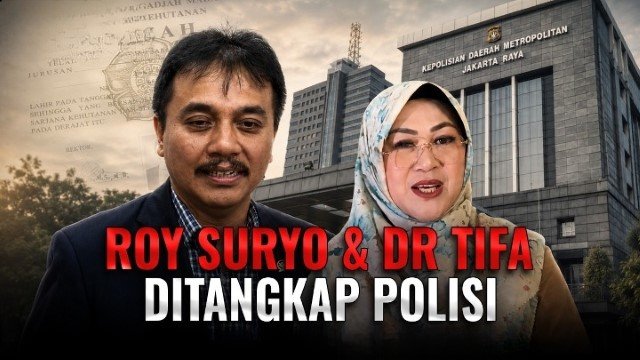 50 Tokoh Siap Jamin Penangguhan Penahanan Roy Suryo, dari Din Syamsuddin hingga Oegroseno!
