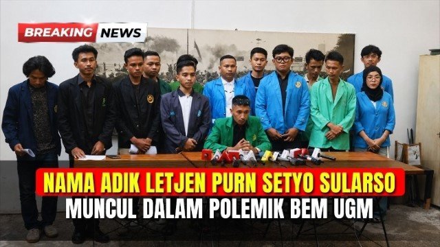 Akhirnya! PDIP Beri Klarifikasi Mengejutkan Soal Konflik BEM Bersatu, Tiyo Ardianto, dan Letjen Purn Setyo Sularso
