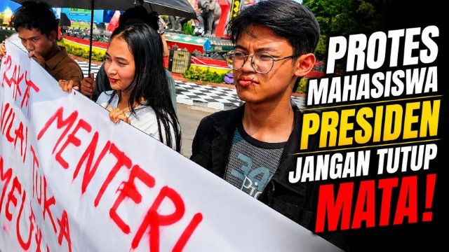 Aksi Ekstrem Sambut Prabowo di Lampung! 3 Pemuda Jahit Mulut Sendiri, Teriakkan Nasib Rakyat dan Demokrasi