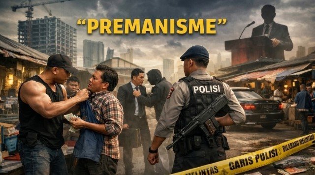 Bak Tak Punya Taring! Preman Berani Obrak-Abrik Wilayah RI, Polisi Cuma Bisa Diam & Angkat Tangan