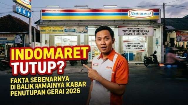 Bikin Heboh Publik! Viral Gerai Indomaret Tutup Massal 31 Mei & 1 Juni, Ternyata Ini Duduk Perkaranya
