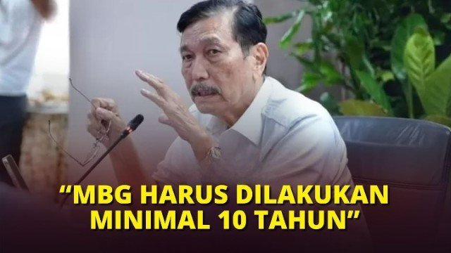 Bikin Syok! Luhut Blak-Blakan Bongkar Borok Program Makan Bergizi Gratis Ternyata Sudah Cacat Sejak Awal