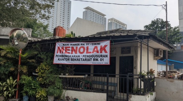 Bukan Sekadar Isu! Ini Fakta Mengejutkan di Balik Rencana Penggusuran Kantor RW Cikini Demi SPPG