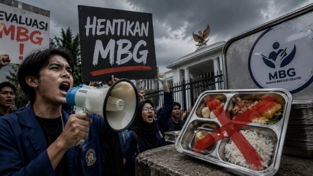 Buntut Kasus Korupsi BGN, BEM UNAIR Luncurkan Petisi Maut: Hentikan Makan Bergizi Gratis Sekarang Juga!
