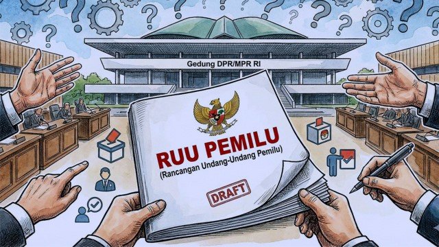 GEGER! Pakar HTN Curiga DPR Sengaja Ulur Revisi UU Pemilu Jangan-Jangan Mau Curang