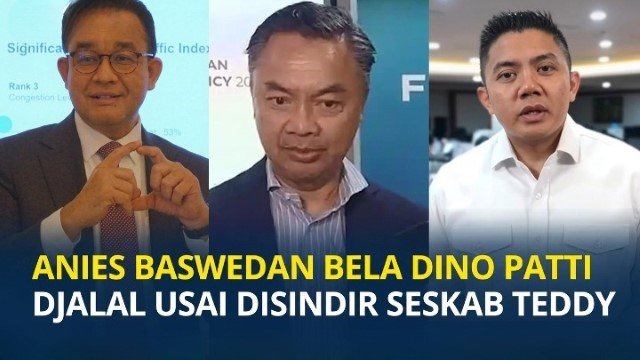 Gak Tinggal Diam! Anies Baswedan Bungkam Teddy Yang Sebut Dino Patti Djalal ‘Pejabat Cuma 3 Bulan’