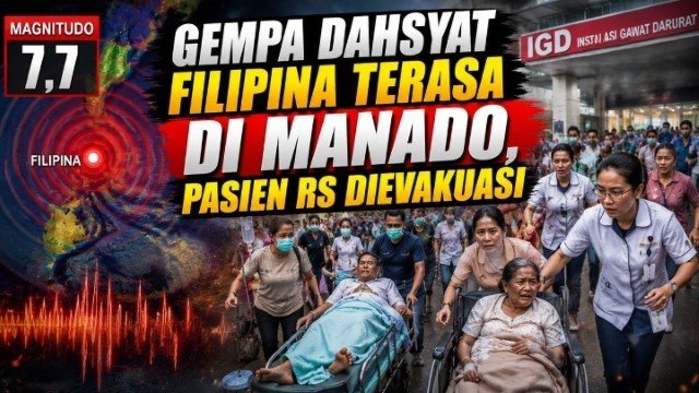 Gempa Dahsyat Guncang Filipina! 13 Wilayah Indonesia Kini Berstatus 'Siaga Merah'