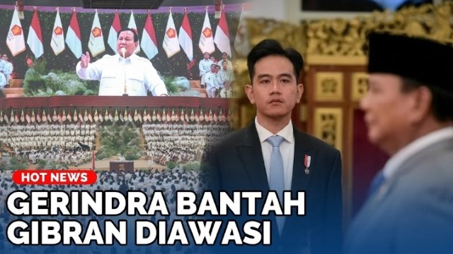 Isu Mata-matai Wapres Gibran Meledak, Gerindra Beri Klarifikasi Mengejutkan Ternyata Perintahnya Adalah...