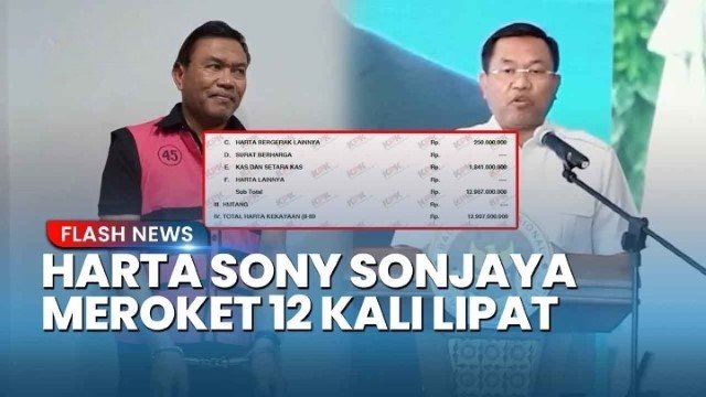 Jabat Waka BGN 9 Bulan, Harta Sony Sonjaya Meroket 12 Kali Lipat: Dari Rp900 Juta Jadi Rp12 Miliar!
