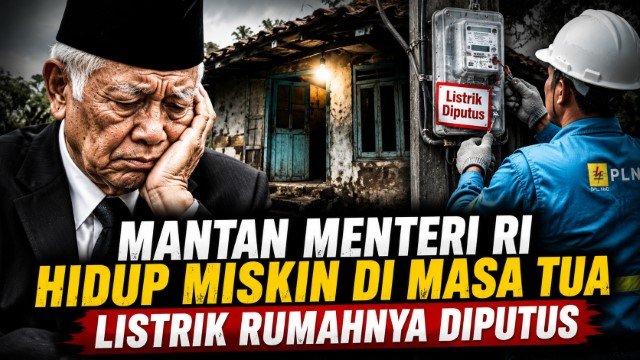 MIRIS! Mantan Menteri RI Ini Hidup Melarat di Masa Tua, Listrik Saja Tak Mampu Bayar