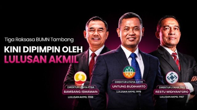 Mantan Jenderal Kuasai BUMN Tambang! Antam, Timah dan Bukit Asam Kini Dipimpin Lulusan Akmil