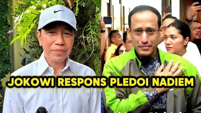 Namanya Terseret Dalam Pleidoi Nadiem, Jokowi Beri Respons Tak Terduga!