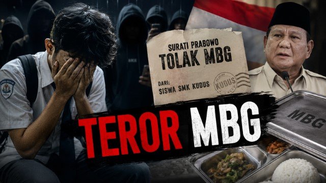PARAH! Demokrasi Terancam Siswa SMK Kudus Diteror Usai Kirim Surat Tolak MBG ke Prabowo