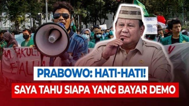 PDIP Murka! Sebut Pernyataan Prabowo Soal Demo Bayaran Sebagai Ancaman Nyata Bagi Rakyat