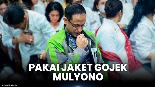 Pesan Terselubung di Balik Jaket Gojek Mulyono Nadiem Ingin Seret Nama Jokowi ke Kursi Sidang
