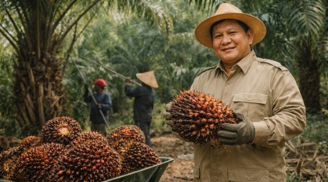 Prabowo Tanya Orang Pintar RI Kenapa Sawit Kita Kalah dari Malaysia