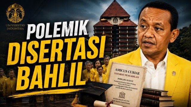 Prof. Jimly 'Semprot' Keras Hakim PTUN Putusan Soal Disertasi Bahlil Bikin Rusak Etika UI!