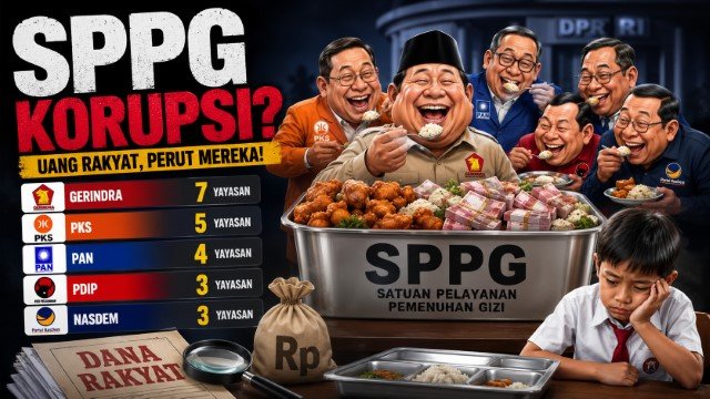 Rahasia MBG Terbongkar Tak Ada Parpol Yang Mau Bubarkan Karena Semua Sudah Dapat Jatah!