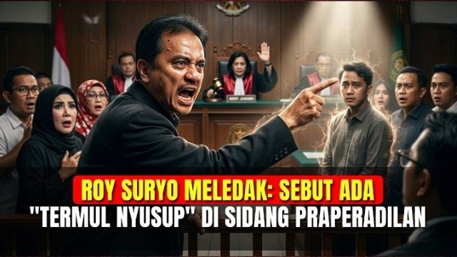 Roy Suryo Mengamuk! Tuduh Sidang Praperadilan Disusupi dan Diintervensi oleh 'Termul'