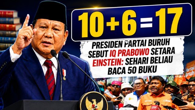 Said Iqbal Pak Prabowo Punya IQ Setara Einstein!