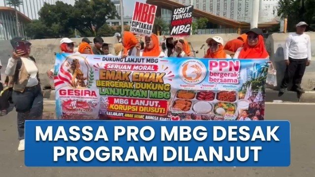 'Sempurna Hanya Milik Allah' Massa Aksi Tegaskan MBG Wajib Lanjut, Sikat Habis Koruptor Tanpa Ampun!