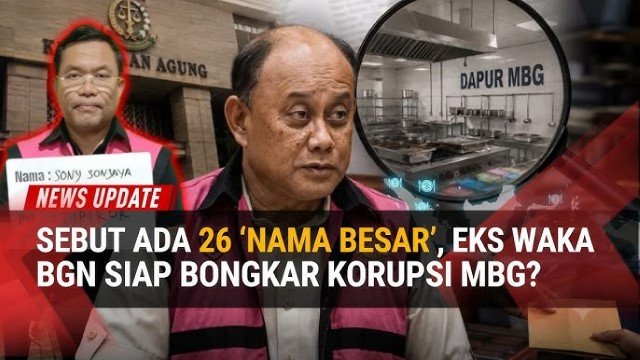 Skandal Besar Terbongkar! 26 Nama Tokoh Besar Dalam Pusaran SPPG, Isi Chat Lengkap Ada di HP Sony Sanjaya Disita Kejagung