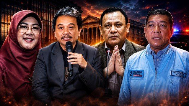 Standar Ganda Penegakan Hukum Membedah Kontras Nasib Roy Suryo, dr. Tifa, Silfester, dan Firli Bahuri!