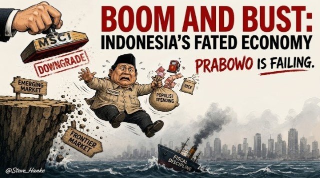 Steve Hanke vs Prabowo Mengapa Pakar Ekonomi Dunia Ini Begitu Gencar Mengkritik Kebijakan RI