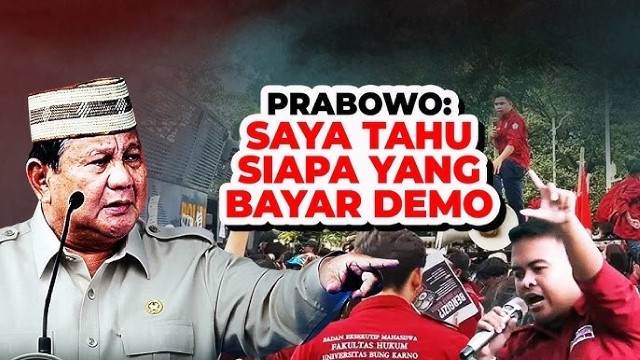 Tantangan Terbuka Mahfud MD untuk Prabowo Ungkap Aktor Intelektual dan Aliran Dana Demo Mahasiswa Kalau Memang Tahu!
